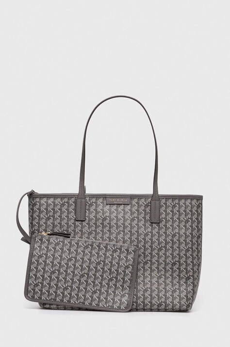 Tory Burch poseta culoarea gri