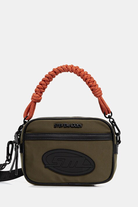 Torbica Steve Madden Bembed zelena barva, SM21000010