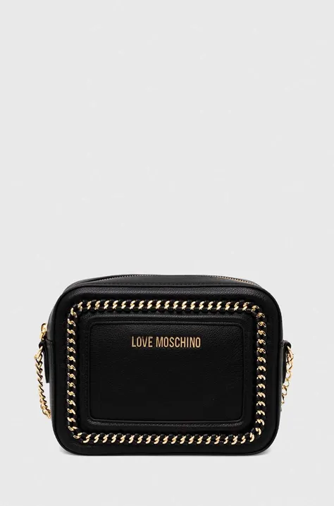 Τσάντα Love Moschino χρώμα: μαύρο