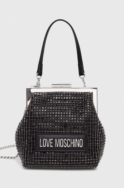 Τσάντα Love Moschino χρώμα: μαύρο