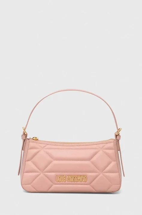 Τσάντα Love Moschino χρώμα: ροζ