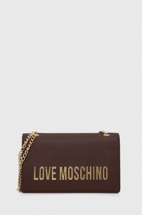 Чанта Love Moschino в кафяво