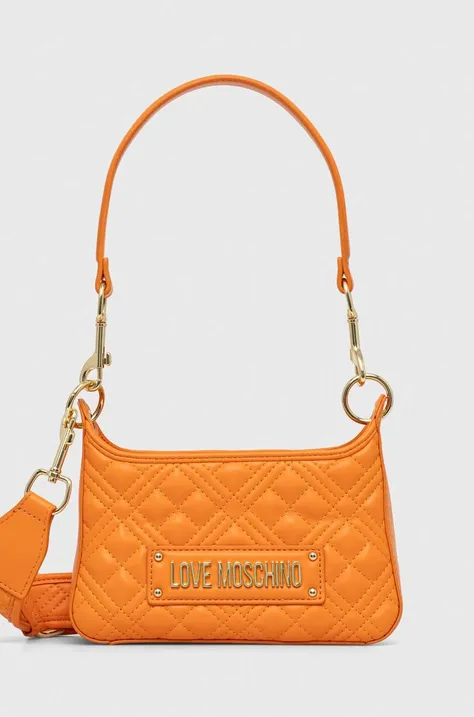 Τσάντα Love Moschino χρώμα: πορτοκαλί