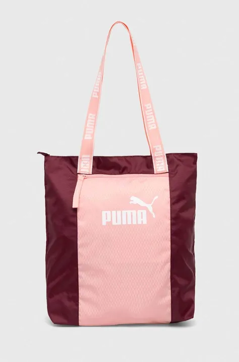 Puma torebka kolor różowy