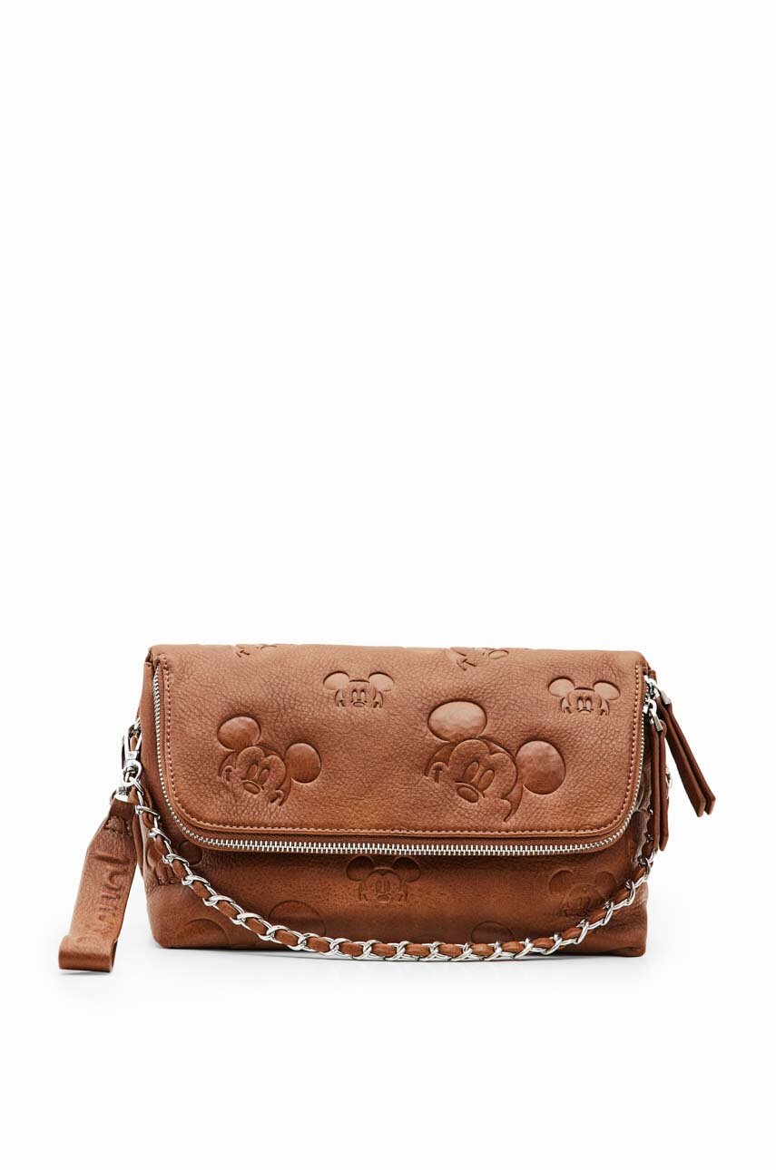 Kabelka Desigual x Disney hnědá barva
