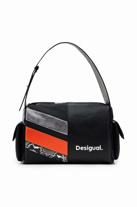 Desigual poseta culoarea negru