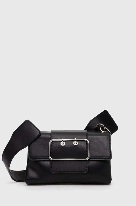 Τσάντα Sisley χρώμα: μαύρο