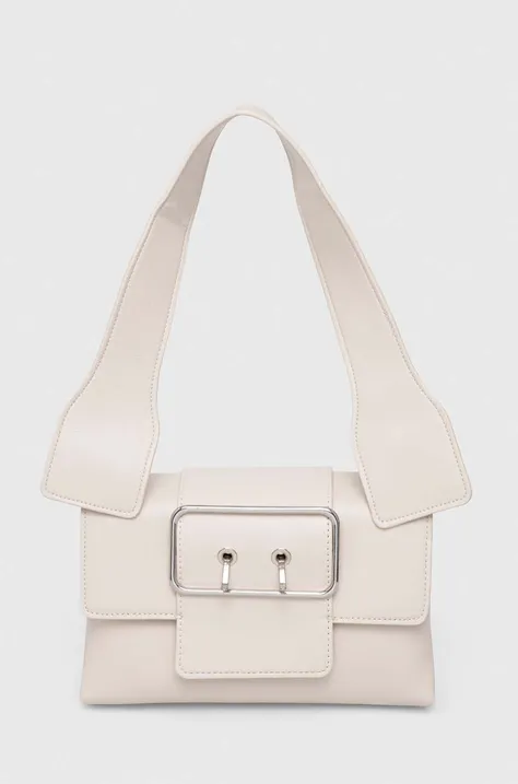 Τσάντα Sisley χρώμα: άσπρο