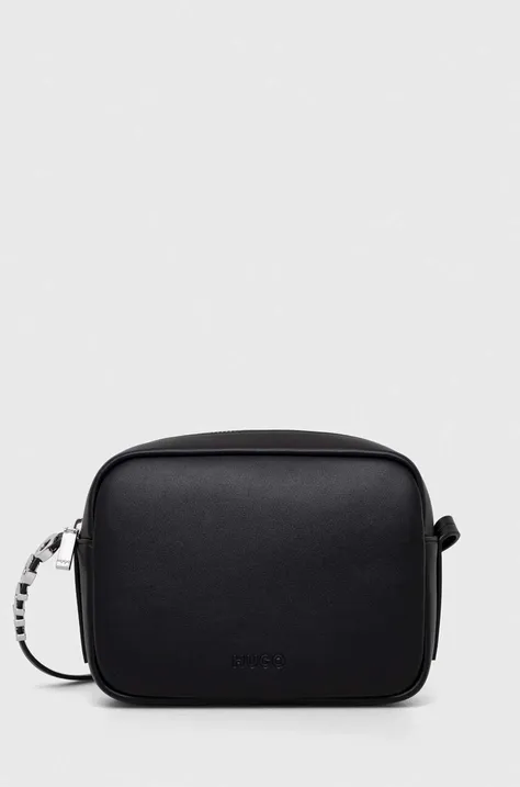 Τσάντα HUGO χρώμα: μαύρο