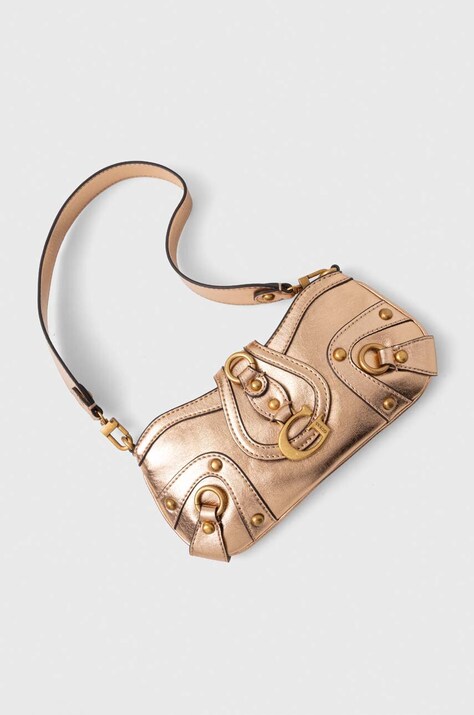 Guess poseta culoarea auriu