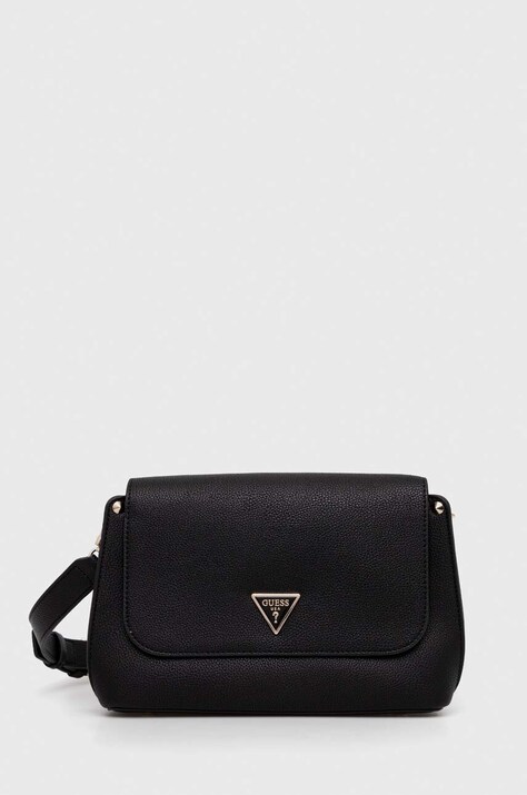 Τσάντα Guess χρώμα: μαύρο