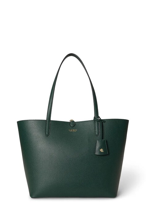 Lauren Ralph Lauren torebka dwustronna zielona 431795329