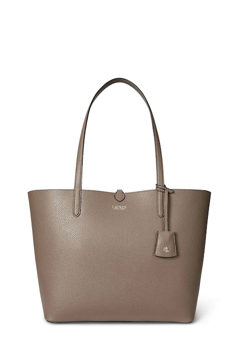 Чанта с две лица Lauren Ralph Lauren в бежово 431795329