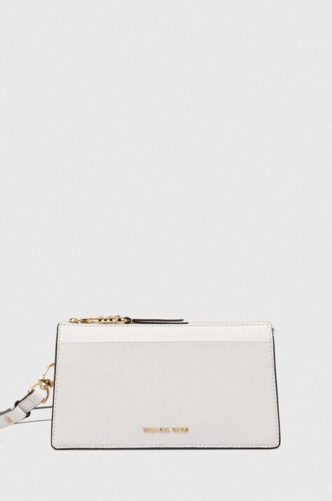 MICHAEL Michael Kors borsa a mano in pelle colore bianco 32H3G8EC7L