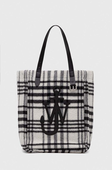 Чанта JW Anderson Oversized Belt Tote в черно HB0472.PG1323