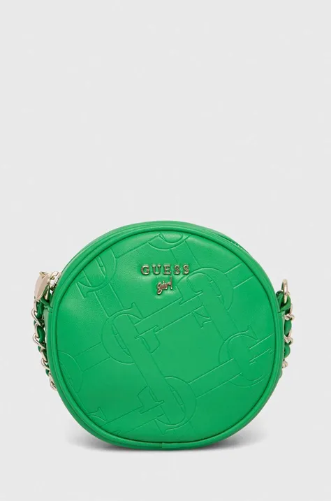 Detská kabelka Guess zelená farba