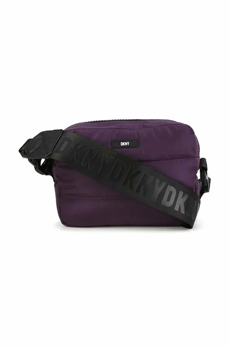 Τσάντα Dkny χρώμα: μοβ
