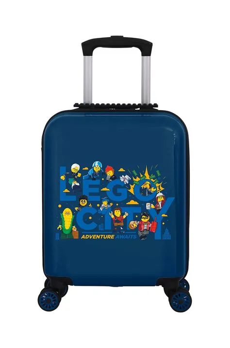 Παιδική βαλίτσα Lego χρώμα: ναυτικό μπλε