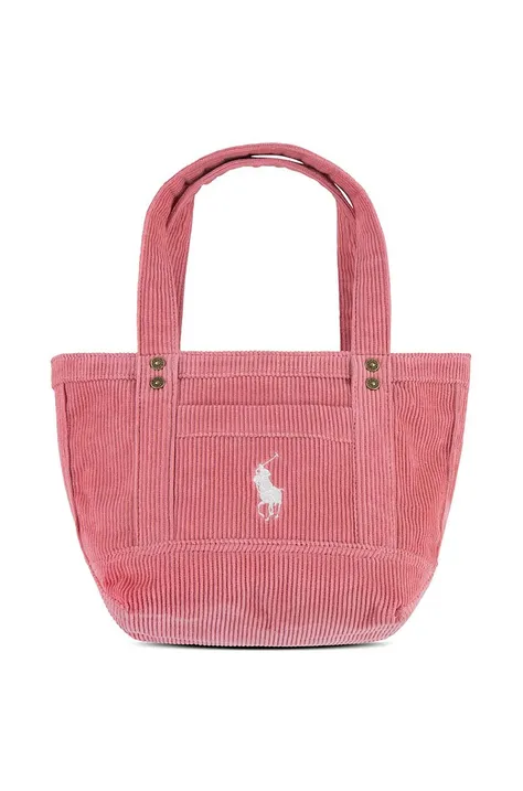 Παιδική τσάντα Polo Ralph Lauren χρώμα: ροζ