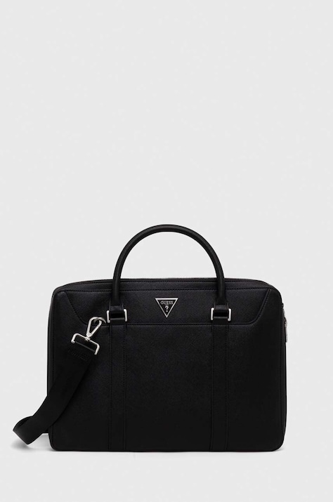 Чанта за лаптоп Guess в черно HMECSA P3138