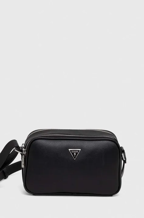 Malá taška Guess čierna farba, HMECSA P3329