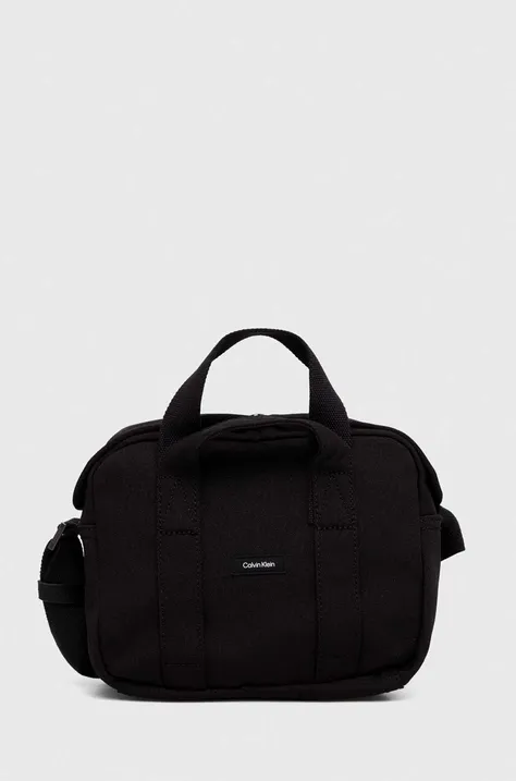 Σακκίδιο Calvin Klein χρώμα: μαύρο