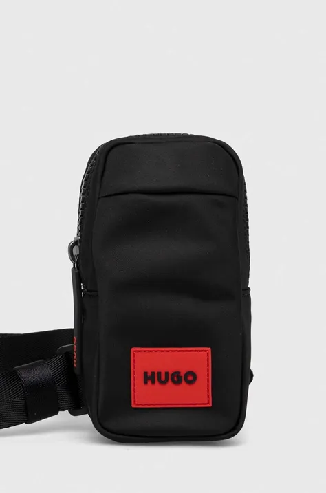 Malá taška HUGO čierna farba,50503711