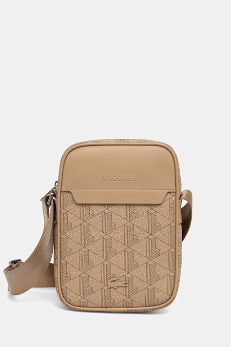 Lacoste saszetka kolor beżowy NH4410LX