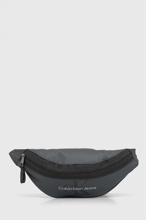Сумка на пояс Calvin Klein Jeans колір зелений