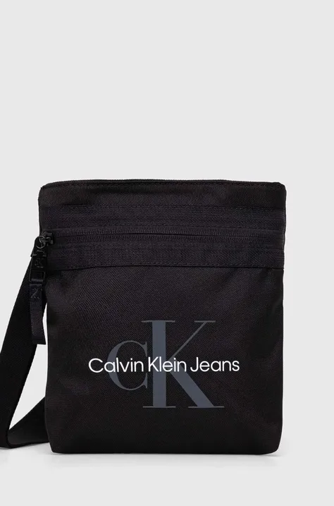 Calvin Klein Jeans saszetka kolor czarny