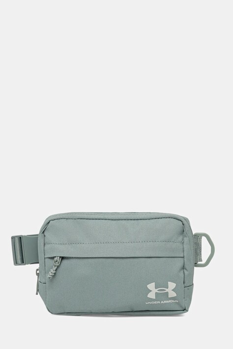 Ledvinka Under Armour šedá barva