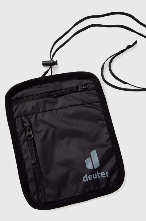Πορτοφόλι Deuter Security Wallet I χρώμα: μαύρο