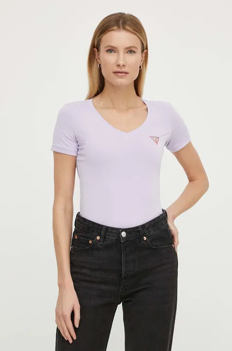 Guess t-shirt női, rózsaszín, W2YI45 J1314