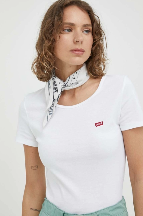 Μπλουζάκι Levi's 2-pack χρώμα: άσπρο