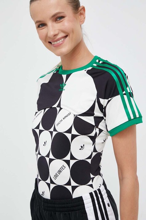 Tričko adidas Originals PRIDE černá barva