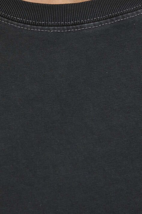 Бавовняна футболка American Vintage — AW23-TSD11D, сірий — фото 5