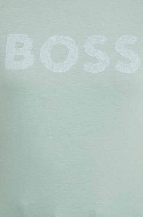Бавовняна футболка Boss Orange BOSS ORANGE C_Elogo_5 — фото 4