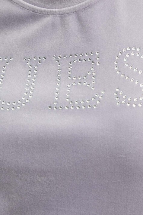 Велюрова футболка Guess COUTURE — фото 5