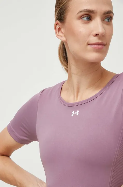Тренувальна футболка Under Armour колір фіолетовий