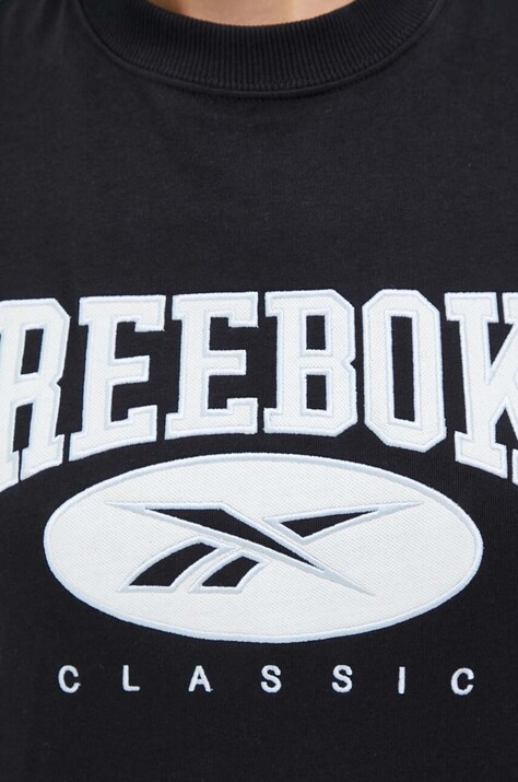 Бавовняна футболка Reebok Classic — фото 5