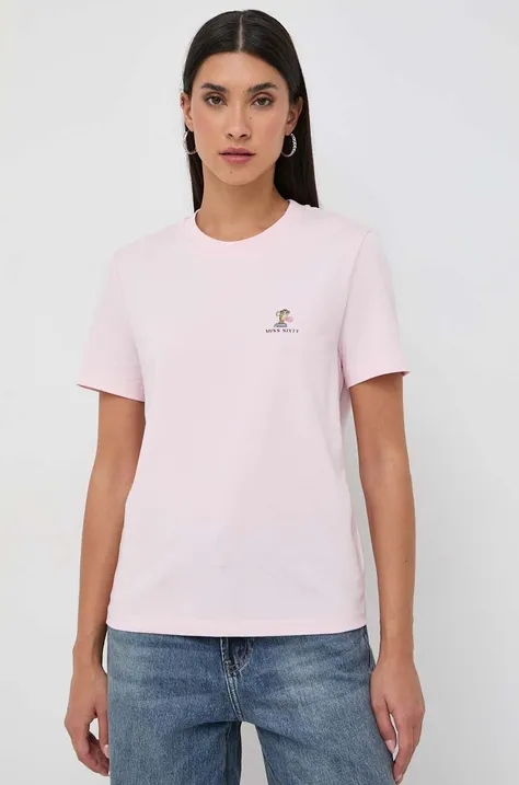 Miss Sixty t-shirt damski kolor różowy