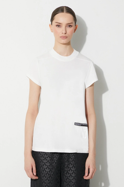 Rick Owens t-shirt bawełniany kolor biały