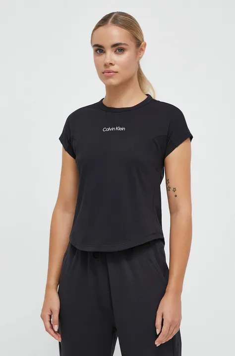 Calvin Klein Performance tricou de antrenament culoarea negru