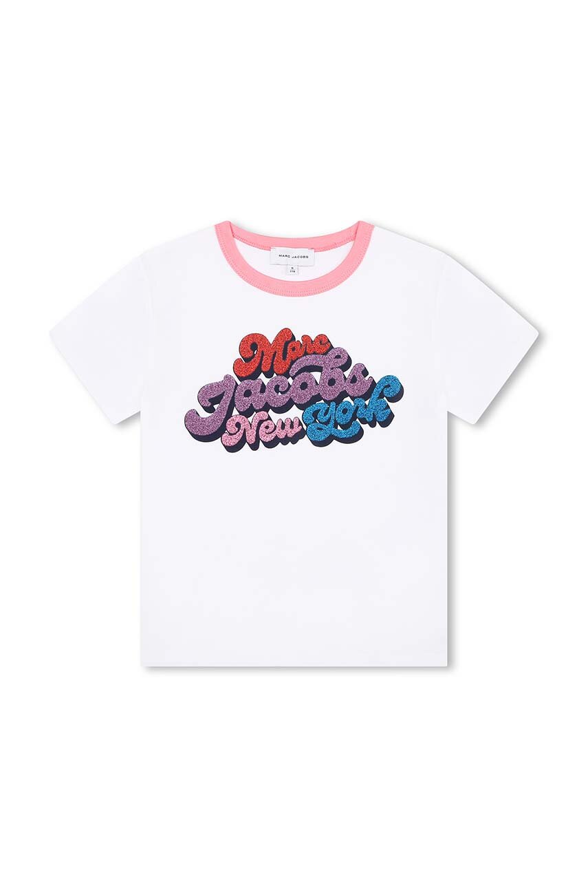 Marc Jacobs t-shirt bawełniany kolor biały