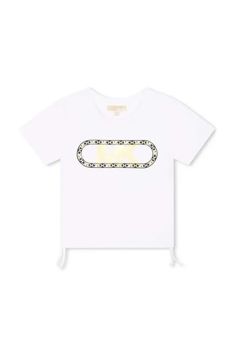 Παιδικό μπλουζάκι Michael Kors χρώμα: άσπρο