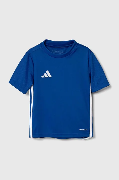 adidas Performance t-shirt dziecięcy TABELA 23 JSY Y kolor niebieski z aplikacją
