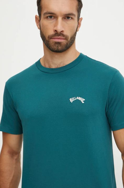 Billabong t-shirt in cotone colore turchese