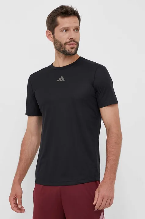 adidas Performance t-shirt treningowy HIIT Better kolor czarny gładki