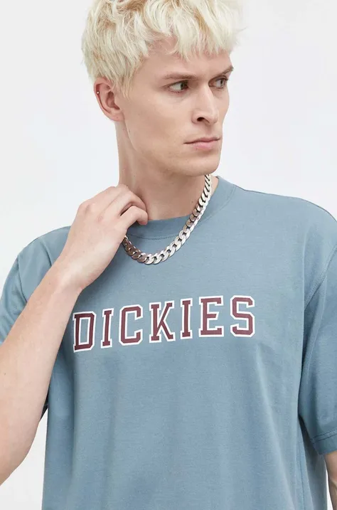 Хлопковая футболка Dickies мужской с принтом