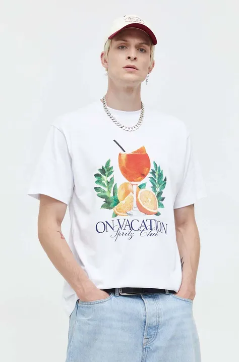 On Vacation t-shirt in cotone uomo